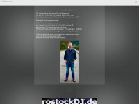rostockdj.de Webseite Vorschau