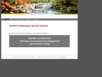 kenora.ch Webseite Vorschau