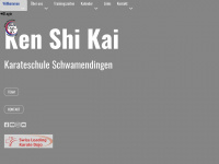 kenshikai.ch Webseite Vorschau