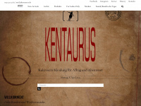 kentaurus.de Webseite Vorschau