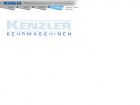 kenzler-kehrmaschinen.de Webseite Vorschau