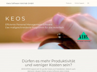 keos-epms.de Webseite Vorschau