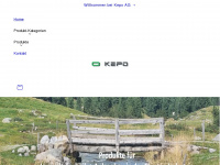 kepo.ch Webseite Vorschau