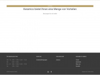 keramico.ch Webseite Vorschau