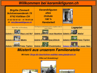 keramikfiguren.ch Webseite Vorschau