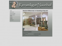 keramikgut-naunhof.de Webseite Vorschau