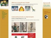 keramikmuseumscheibbs.at Webseite Vorschau