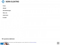 kern-ag.ch Webseite Vorschau