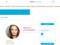 kern-coaching.de Webseite Vorschau