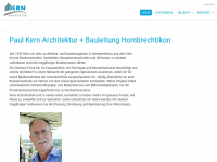 kernarchitektur.ch Webseite Vorschau