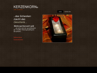 kerzenkorn.ch Webseite Vorschau