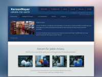 kerzenmeyer.ch Webseite Vorschau