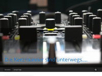 kerzmann.de Webseite Vorschau