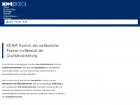 kewa-control.de Webseite Vorschau