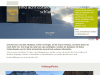 kesch-huette.ch Webseite Vorschau