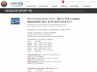 kesslersport.ch Webseite Vorschau