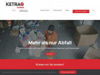 ketrag.ch Webseite Vorschau