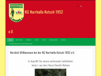 ketsch-narrhalla.de Webseite Vorschau
