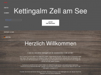 kettingalm.at Webseite Vorschau
