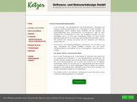 ketzer.at Webseite Vorschau
