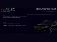 kevilux-limousinen.de Webseite Vorschau