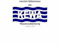 kewa-wasseraufbereitung.de Webseite Vorschau