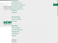 kewu.ch Webseite Vorschau