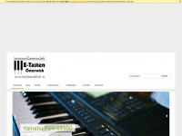 keyboardclub.at Webseite Vorschau
