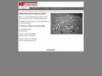 kf-polymers.de Webseite Vorschau