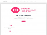 kfd-franziskus.de Webseite Vorschau