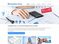 kfinanz.ch Webseite Vorschau