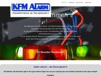 kfm-alarm.de Webseite Vorschau