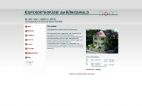 kfo-koenigswald.de Webseite Vorschau
