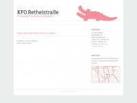kfo-rethelstrasse.de Webseite Vorschau