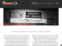 kfz-bacs.de Webseite Vorschau