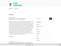 kfz-center.de Webseite Vorschau