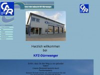 kfz-duerrwanger.de Webseite Vorschau