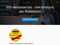 kfz-friedrich.de Webseite Vorschau