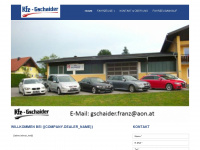 kfz-gschaider.at Webseite Vorschau