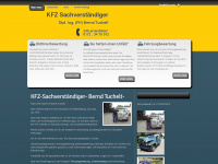 kfz-gutachten-tuchelt.de Webseite Vorschau
