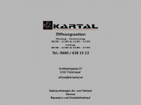 kfz-kartal.at Webseite Vorschau
