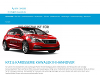 kfz-kawalek.de Webseite Vorschau