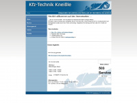 kfz-kneissle.de Webseite Vorschau