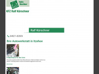 kfz-kuerschner.de Webseite Vorschau