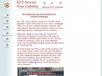 kfz-liebrenz.de Webseite Vorschau
