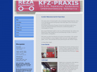 kfz-praxis.de Webseite Vorschau