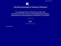 kfz-sachverstaendige-offenbach-main.de Webseite Vorschau