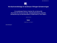 kfz-sachverstaendige-villingen-schwenningen.de Webseite Vorschau