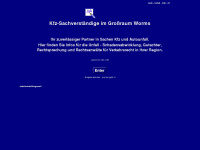 kfz-sachverstaendige-worms.de Webseite Vorschau