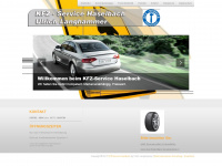 kfz-service-haselbach.de Webseite Vorschau